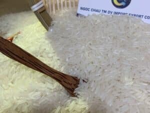 Jasmine rice export by ngocchau long grain rice 6.7mm