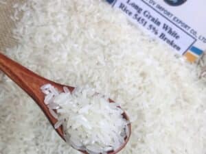 Premium white rice from Thailand and Vietnam